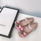 Replica Gucci Children's patent leather Perfect Quality ballet flat with Gucci stripe BS01070