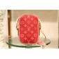 Replica Louis Vuitton Fashion Small red canvas bag LV03BM014