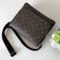 Replica Louis Vuitton Luxury 38203 MAN maroon interior LV04BM013