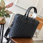 Replica Louis Vuitton Luxury N40868 DAMIER EBENE gray BAG LV04BM026