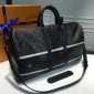 Replica Louis Vuitton Luxury x Fragment Keepall 45 Bandouliere (monogram eclipse black) LV04BM030