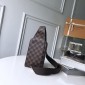 Replica Louis Vuitton Luxury N51994 brown GERONIMOS BAG LV04BM046