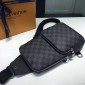 Replica Louis Vuitton Luxury N41719 DAMIER GRAPHITE SHOULDER BAG LV04BM052