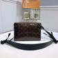 Replica Louis Vuitton Luxury M43895 dark brown MESSENGER BAG LV04BM128