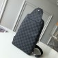 Replica Louis Vuitton Luxury N40008 Damier Graphite BAG LV04BM177