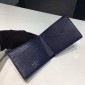 Replica Louis Vuitton Luxury M32808 small wallet navy blue LV04WM003