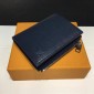 Replica Louis Vuitton Luxury N64008 DAMIER GRAPHITE WALLET LV04WM005