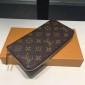 Replica Louis Vuitton Luxury M60017 MONOGRAM ECLIPSE ZIPPY WALLET LV04WM013