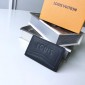 Replica Louis Vuitton Luxury M63251 WALLET small black wallet LV04WM024