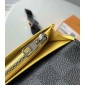 Replica Louis Vuitton Luxury N60089 gray-yellow WALLET LV04WM069