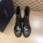 Replica Dior Oblique Calfskin Boots Black/Deep Blue MS021044