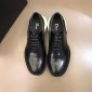 Replica Dior Derby Brogue High Quality Loafers In Polished Black Calfskin(Yellow) MS021050