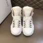 Replica Gucci High-top High Quality Sneakers White and white rubber soles  MS021072