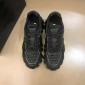 Replica Prada High Quality Sneakers Black and black heel with black sole MS021126