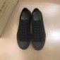 Replica Burberry Low-top High Quality Sneakers Black and Black rubber sole MS021130