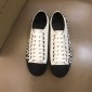 Replica Burberry Low-top High Quality Sneakers White and Black rubber sole MS021131