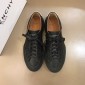 Replica Givenchy High Quality Sneakers black and black rubber sole with White heel MS021144