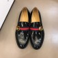 Replica Gucci Leather loafer with GG Web MS02655