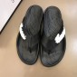 Replica Gucci black flip-flop with gucci design MS02659