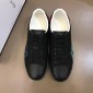 Replica Gucci Perfect Quality Sneakers Black and  "Loved" print with Black rubber sole MS02698