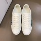 Replica Gucci Perfect Quality Sneakers White and "Loved" print with White rubber sole MS02699