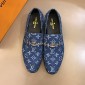 Replica Louis Vuitton Montaigne Cowboy Loafers With Golden Buckle MS02802