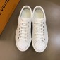 Replica Louis Vuitton Perfect Quality Sneakers White and White Monogram Details with White Sole MS02828