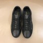 Replica Louis Vuitton Perfect Quality Sneakers Black and Monogram print with black sole MS02839