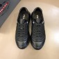 Replica Prada Fashion Sneakers Black and black shoe soles MS02921