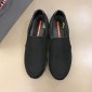 Replica Prada Fashion Sneakers Black and white sole MS02935