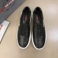 Replica Prada Fashion Sneakers Black and white sole MS02951