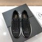 Replica Prada Perfect Quality Sneakers Black and white sole MS071233