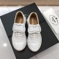 Replica Prada Perfect Quality Sneakers White and Prada printed tongue with white sole MS071235