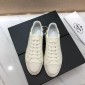 Replica Prada Perfect Quality Sneakers White and printed heel with white sole MS071237