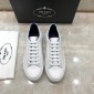 Replica Prada Perfect Quality Sneakers White and stitching details with white sole MS071243