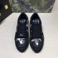 Replica Valentino Perfect Quality Sneakers Black and white camouflage details with black sole MS071435