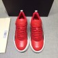 Replica Valentino Perfect Quality Sneakers Red and black heel with white sole MS071450