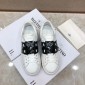 Replica Valentino Perfect Quality Sneakers White and black print with white sole MS071453