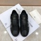 Replica Valentino Perfect Quality Sneakers Black and white VLTN logo print with black sole MS071456