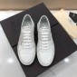 Replica Valentino Perfect Quality Sneakers White and grey suede details with white sole MS071467