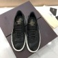 Replica Valentino Perfect Quality Sneakers Black and black suede details with white sole MS071468