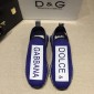 Replica Dolce & Gabbana Blue and Dolce & Gabbana  print with black sole Fashion Sneakers MS07154