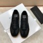 Replica Givenchy Fashion Sneakers  Black and rubber sole with black tongue MS07437