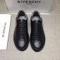 Replica Givenchy Fashion Sneakers Black and Lion print with grey heel MS07445