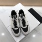 Replica Givenchy Fashion Sneakers White and grey suede with brown heel MS07458