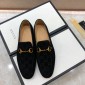 Replica Gucci Jordaan GG velvet loafer MS07508