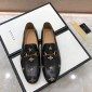 Replica Gucci Star Bee Hoisebit Leather Loafer MS07509