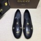 Replica Gucci Star Bee Hoisebit Leather Loafer MS07551