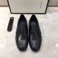 Replica Gucci Black Leather loafer MS07566