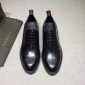 Replica Gucci Black Leather loafer MS07591